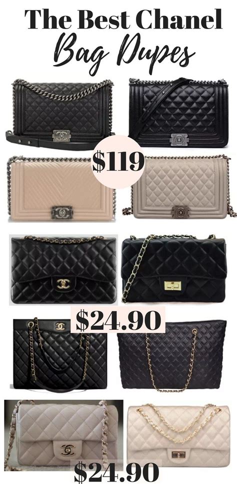 dupe for chanel boy bag|chanel duplicate bags.